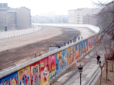 Berliner Mauer Bethaniendamm 1986